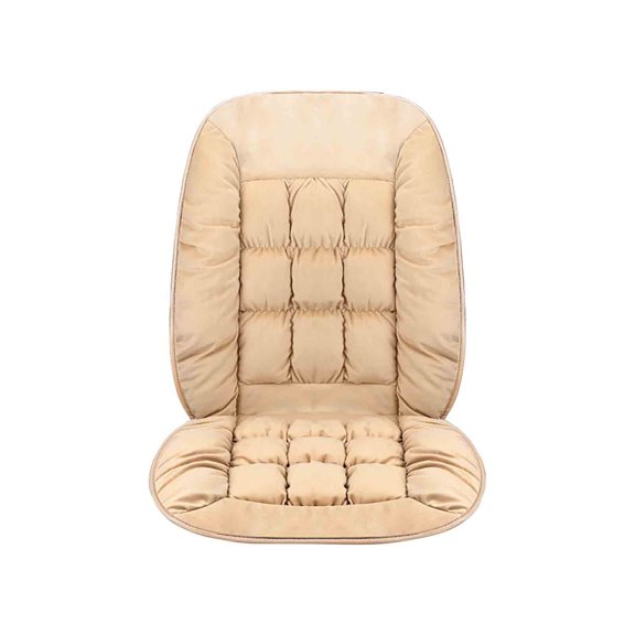 ESULOMP Warm and Insulated Plush Car Seat Cover, Soft Automatic Protective Cover for Front and Rear Seat Cushions