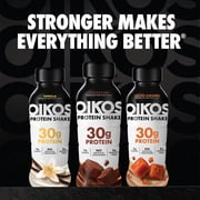 Oikos 30g Protein Shake, Mocha Latte, Shelf Stable, 12 fl oz, 4 Count Bottles
