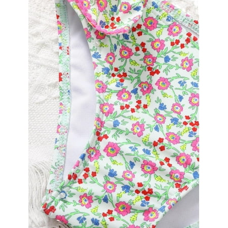 

Cute Floral Straps Pink Toddler Girls Bikini Sets (Girl s)