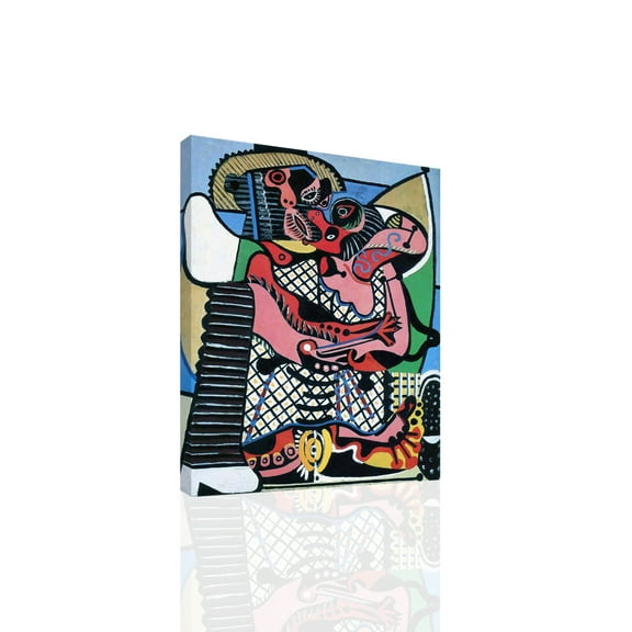 "The Kiss, Picasso - CANVAS or PRINT WALL ART"