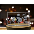 thumbnail image 2 of Water Lily 3D Engraved Crystal 3D Engraved Crystal Keepsake/Gift/Decor/Collectible/Souvenir, 2 of 6