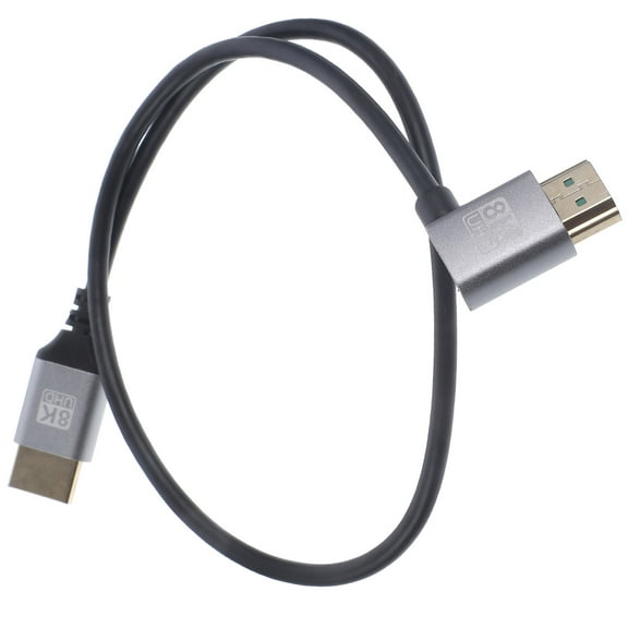 Right Angle Male to Male Video Cable 8K Wire TV Computer Connector High Speed Durable