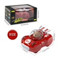 thumbnail image 3 of CDDZSW Auto de Juguete para Niños Pequeños de Retroceso con Luces LED, Rojo, 3 of 3