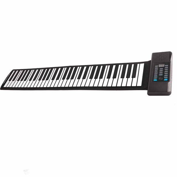 Piano con teclado enrollable de teclas, Piano con teclado enrollable de 61 teclas, el mejor de su clase
