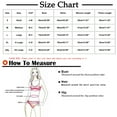 thumbnail image 2 of Summer Saving pimelu Bathing Suit for Women Bikini Set for Women Two Piece Swimsuits Tummy Control Swimsuit with Padded Ladies High Waist Push up Swimwear Bikini, 2 of 6