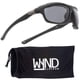 thumbnail image 1 of Lentes de Sol WYND Blocker Airdam para Motociclista Negro Mate, 1 of 7