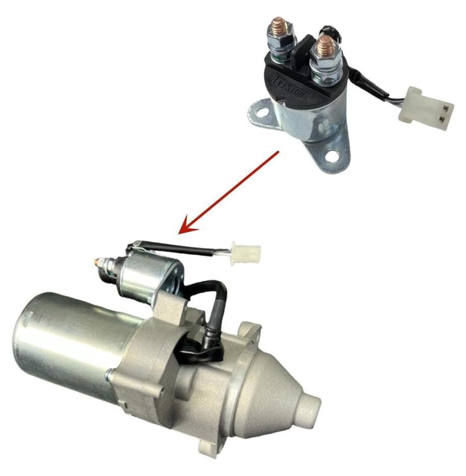Starter W/ 2-Wire Plug For Predator 7250W 9000W 420cc for A-ipower SUA9000E SUA10000EC SUA12000E for WGen6000 WGen7500DFc WGen9500DFc WGen9500DF WGen9500 WH10000DF Generator