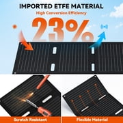 300W portable power station, 259Wh Solar Generator, RVs, hiking, and as a home emergency backup power source.