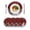 red plaid, variant on 13 Inch Round Placemats Set of 6, Red Plaid Snowman Christmas Non Slip Heat Insulation PP Table Mats, Snowflake Red Truck Xmas Tree Gifts Washable Place Mats for Kitchen Dining Party Table Decor