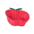 thumbnail image 4 of Cesta de frutas tejida Strade Fareast Limited Cesta de ratán de imitación ligera y portátil 31 cm x 10 cm, 4 of 8