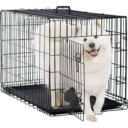 Walmart dog cage large sales