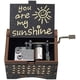 thumbnail image 1 of You are My Sunshine Caja de música Caja de música de Madera Personalizada, Caja de música de Madera con Grabado láser (Negro), 1 of 5