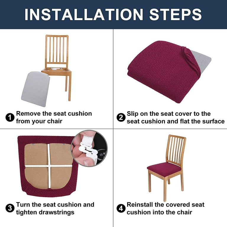 Dining chair seat covers pattern new arrivals