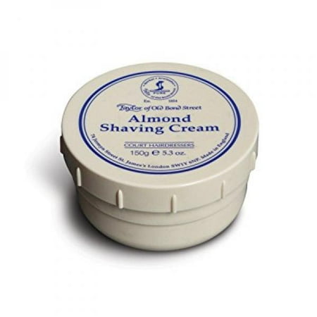 Trumper Almond Shaving Cream - Taylor of Old Bond Street, Almond Shaving Cream Bowl, 5.3 Ounce