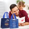 thumbnail image 3 of 12Pcs Fathers Day Gift Bag with Handles Bulk, Reusable Gift Bag  -Fathers Day Gifts for Dad, Grandpa, New Dad, Brother, Grandfather, Uncle, 3 of 6