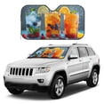 thumbnail image 4 of Bingfone Refreshing Fruit Infused Drinks Car Windshield Sunshade,Sun Foldable Sun Shield Sun Visor for Car - Small, 4 of 8