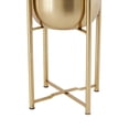 thumbnail image 4 of Juego de 2 Macetas CosmoLiving de Cosmopolitan en Metal Dorado, 4 of 9