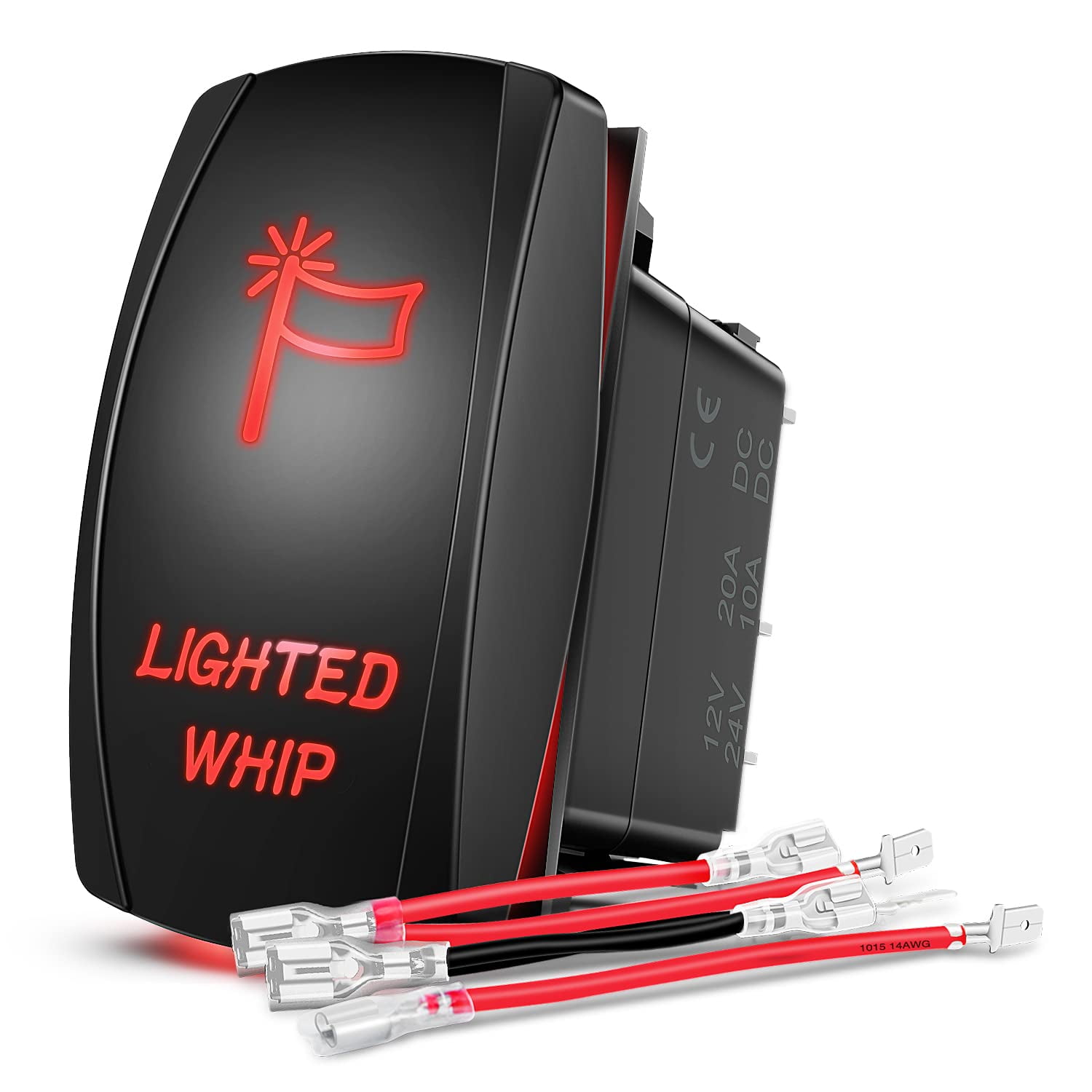 半額以下で買えるクーポン特集 LED Rocker Lights Sasquatch Nilight 5 Switches Vehicle Pin 鉄道模型