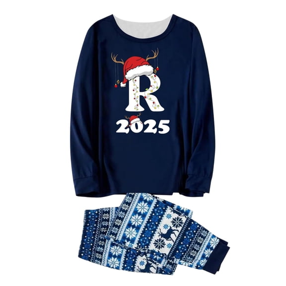 Family Christmas Pjs Matching Sets Holiday Jammies Sleepwear Christmas Pajamas for Family Xmas Outfits