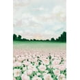 thumbnail image 2 of Hollihocks Art 11x14 White Modern Wood Framed Museum Art Print Titled - Pink Poppies, 2 of 4