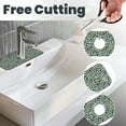 thumbnail image 3 of Xecao Green Leopard for Kitchen Sink Splash Guard Faucet Mat , Faucet Guard & Draining mat, (15" X 5.5" ), 3 of 7