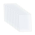thumbnail image 1 of 10 láminas de acrílico transparente de plexiglás de 5 x 7 pulgadas, paneles acrílicos versátiles para letreros en para manualidades y pintura., 1 of 8
