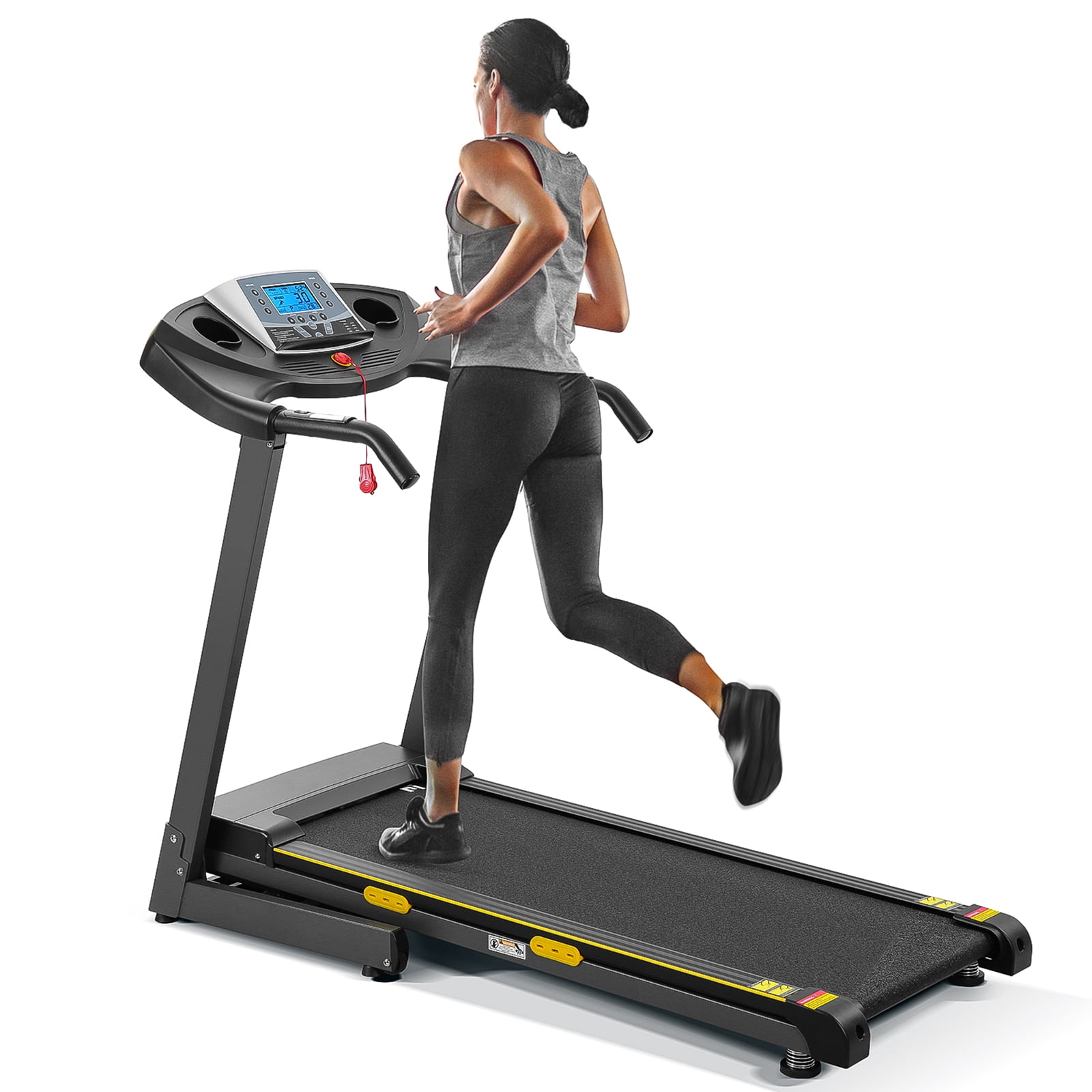 Pro Electric Bluetooth Treadmill Home Running Machine Incline Adjustment Folding 