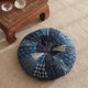 thumbnail image 1 of Nvzi Cojines de asiento para silla redondos estilo bohemio, decorativos con diseño de mandala, suaves y cómodos, para sala de estar, cocina, oficina o lectura (azul marino, 16"), 1 of 4