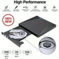 OUSITAID External CD DVD Drive USB 3.0 TypeC Portable Optical