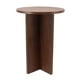 thumbnail image 2 of Mesa de centro redonda pequeña BuyWeek de madera maciza 40x54cm, 2 of 12
