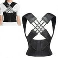 thumbnail image 1 of Adjustable Back Posture Belt Office Home Gym Unisex, Back Straightener Posture Corrector, 1 of 5