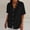 Black, variant on Women's Summer Short Sleeve Solid Color Basic Tank