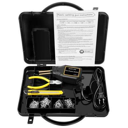 

Plastic Welder 100W Heat Gun Hot Stapler Welding Machine Bumper Soldering Iron