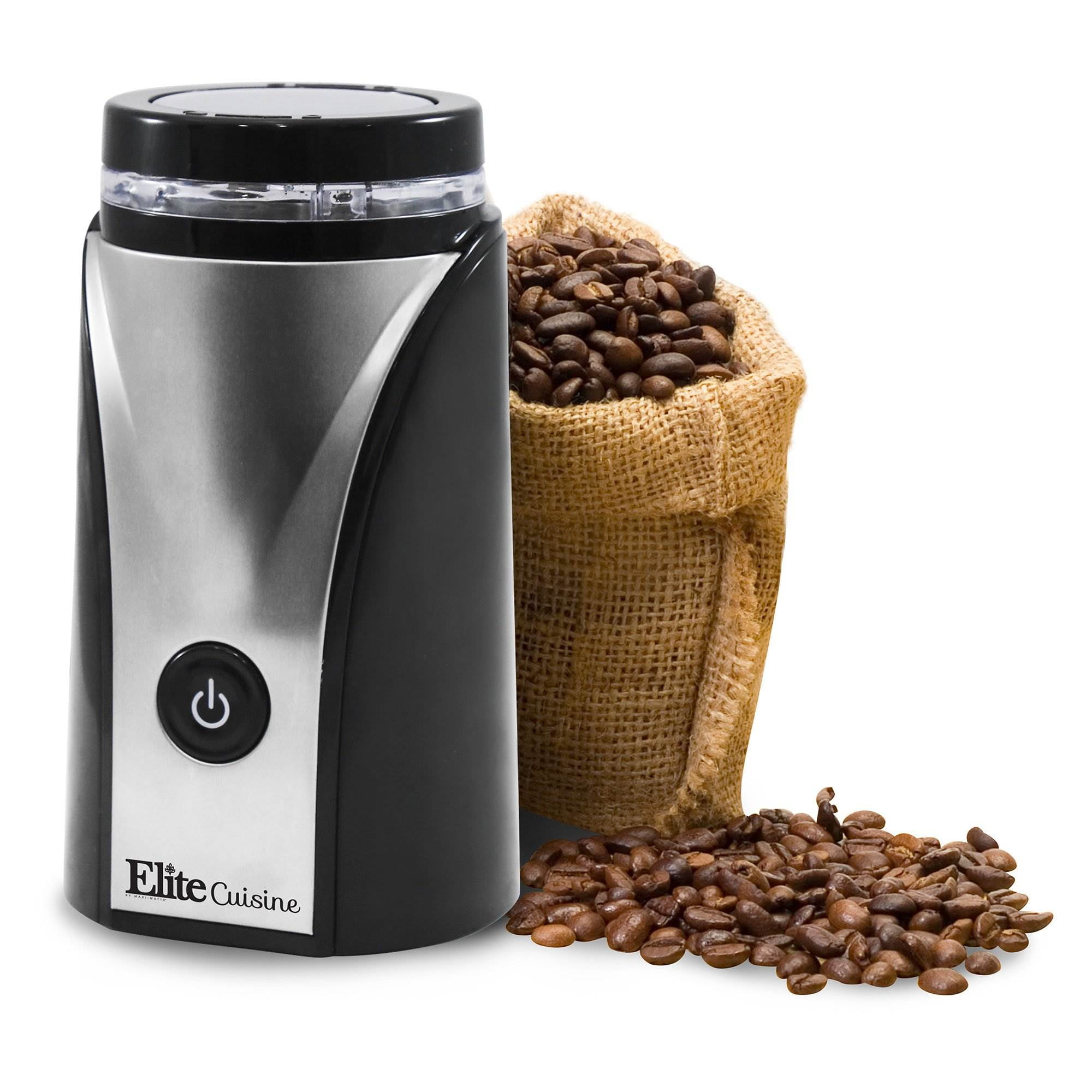 MaxiMatic Elite Cuisine Electric Nut Spice Herb Coffee Grinder