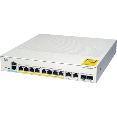 UPC: 0889728248471 | Cisco Catalyst 1000-8FP-E-2G-L – switch – 8 ports – managed – rac (C1000-8FP-E-2G-L)