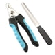 thumbnail image 1 of Tijeras de garras profesionales para perros y gatos con lima de uñas Alicates de garras de acero inoxidable Cortador de cuidado de garras de alta calidad para mascotas Cortaúñas grandes con protección de seguridad BANYUO Electrónica, 1 of 7