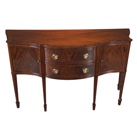 Mahogany Banded Sideboard