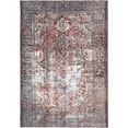 thumbnail image 2 of The Rug Collective  Sophia Heritage Rust Rug - Machine Washable Area Rug 5'2''x7'6'', 2 of 5