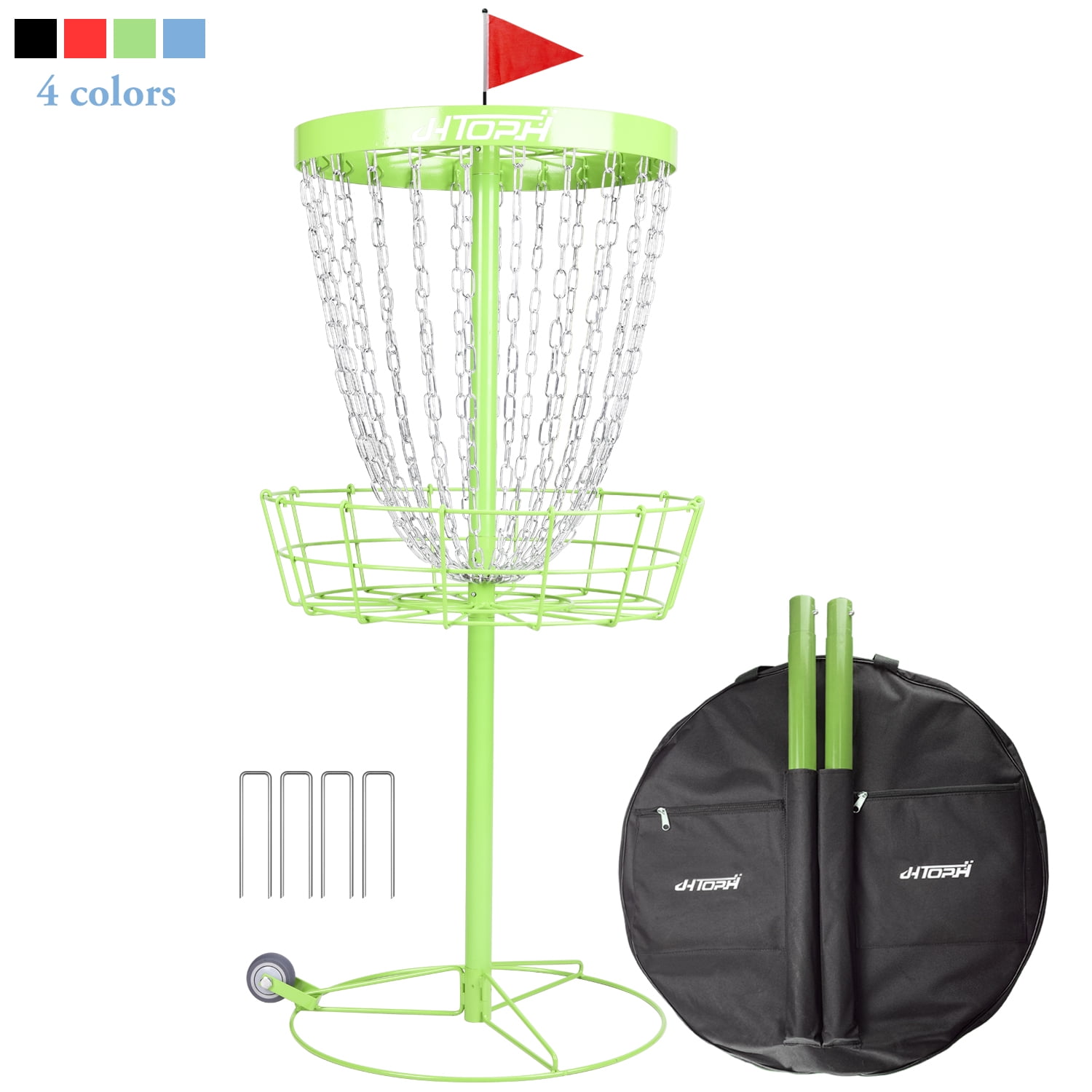 Urban Deco Classic Pro 24Chain Portable Disc Golf Practice Basket