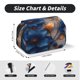 thumbnail image 5 of Easygdp Elegant Blue Gold Blooms para Estuche de Lápices con Tapa Flip, Suministros de Oficina y Universidad para Adolescentes y Adultos, 5 of 7