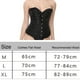 thumbnail image 3 of Top moldeador de cuerpo de lencería con corsé deshuesado para mujer, 3 of 5