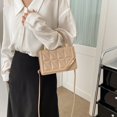 thumbnail image 4 of FLhrweasw Bolso para Mujer Bolso Celosía para Mujer Bolsos Mano Bolso Mano PU Bolso Hombro (caqui), 4 of 7