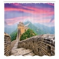 thumbnail image 3 of Ambesonne China Shower Curtain, Fantasy Sky, 69"Wx75"L, Multicolor, 3 of 5