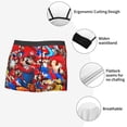 thumbnail image 5 of Saiise Mario Ah Men's Underwear Boxer Briefs Cotton Trunks Short Leg Underwear (S-XXL), 5 of 7