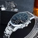 thumbnail image 2 of Moda Para Hombre Reloj Nuevo Original Correa Metálica Hombre, 2 of 8