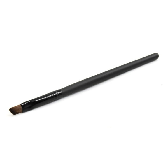 Unique Bargains Black Soft Eyebrow Brush Angled Mascara Grooming Eye Make Up Creams Applicator Tool