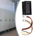 Dc 0100V 10A Digital Voltmeter Ammeter Dual Display Detector Current