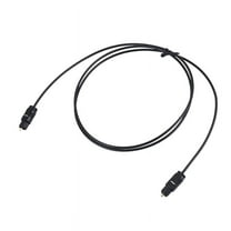 3 FT 1.1M Metre Digital Fibre Optical Audio Toslink SPDIF DVD Cable Lead Plug