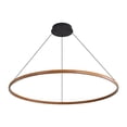 thumbnail image 5 of Golden Lighting Veritas Integrated LED 71in Chandelier in Driftwood, 5 of 5
