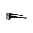 thumbnail image 3 of Choppers Mens Biker Warparound Motorcycle Sunglasses Black Silver Mirror, 3 of 4